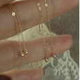 thumbnail image 4 of 14k Gold Filled Threader Earrings - Shanali Jewelry, 4 of 8