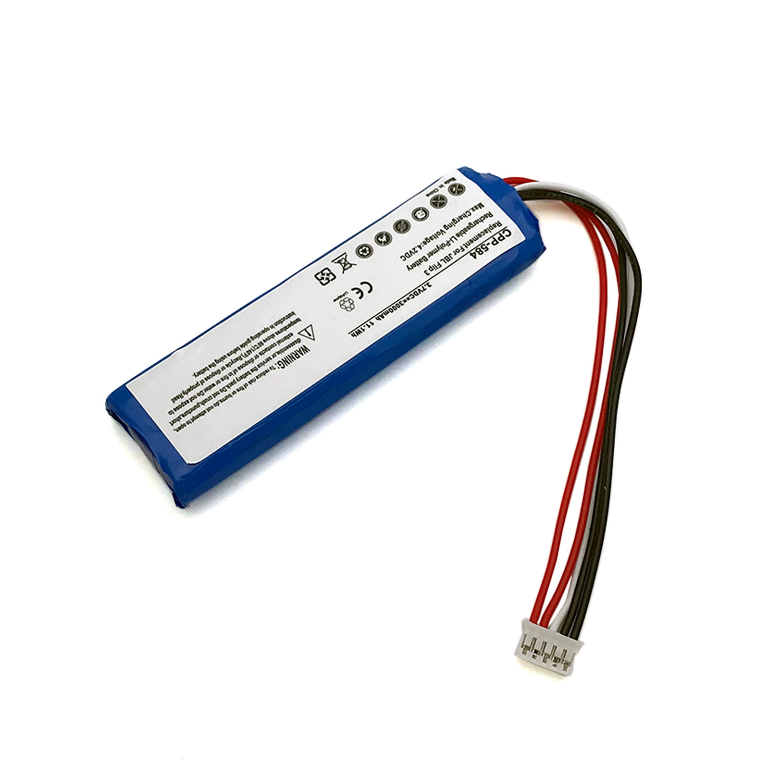 New Replacement Battery For GSP872693 JBL Flip 3 JBLFLIP3GRAY 3.7V