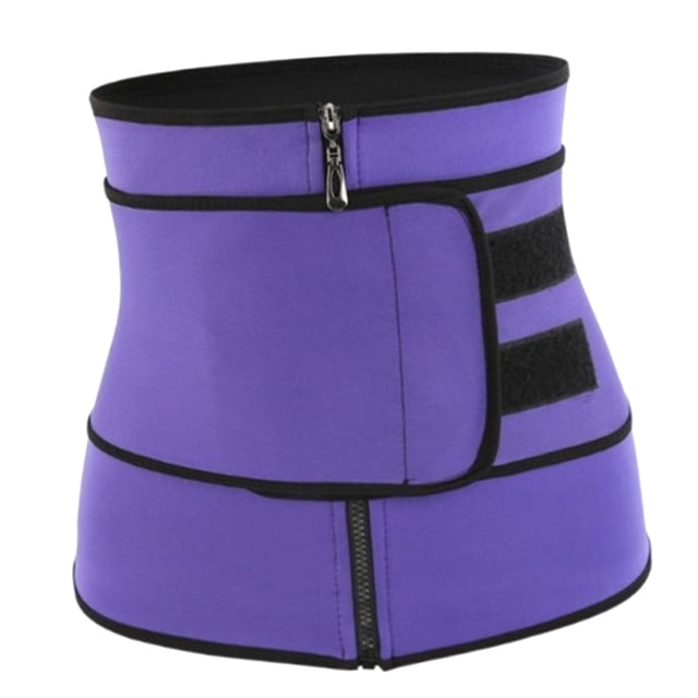 Cintura Para Mujer Cincher Faja Cinturón Body Shaper Tummy Trainer Corset Purple M Sunnimix Entrenador de cintura para mujer