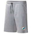 thumbnail image 2 of Men's MSX by Michael Strahan Heather Gray Miami Dolphins Trainer Shorts, 2 of 3