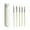 E, variant on 5 Piece Eye Shadow Makeup Brush Set for Blending and Precision Application