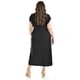 thumbnail image 3 of Vestido largo manga volantes Roman Fashion /Tallas Extras, 9940-SO (Negro) negro 40, 3 of 6