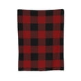 thumbnail image 1 of Red Tartan Throw Blanket,Super Soft Anti-Pilling Flannel Bed Blankets, 40"x30", 1 of 8