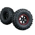 thumbnail image 5 of TZYUDK Black 110Mm 1.9 Inch Rim Tyre Wheel Tire For 1/10 Rc Crawler Scx10 D90 Trx4 Abs+Plastic, 5 of 6