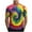 Yellow, variant on VBTAPA 2025 Summer Fashion T-shirts for Men Tie Dye Print Short Sleeve Round Neck Tees Casual Streetwear Tops Prime Sales of The Day Red L