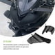 thumbnail image 4 of Kenally 1 par de piezas de alerón de modificación Universal con estilo de ala lateral de motocicleta Accesorios para motos Typ 4 Kenally VI015236-04B, 4 of 6