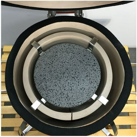 Dual Purpose Lava Stone Heat Diffuser Small By Vision Grills Dual Purpose Lava Stone Heat Diffuser Small By Vision Grills