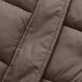 thumbnail image 6 of Lmnyox Hooded Puffer Jackets for Toddler Kids Cute Winter Fleece Lined Quilted Coats Warm Zipper Up Jackets with Pockets, 6 of 9