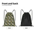 thumbnail image 4 of Bingfone Bear Sunflower Drawstrings Backpacks Bags for Men Women Gym Drawstrings Bag-Medium, 4 of 8