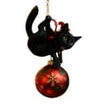 thumbnail image 2 of Cute Cat Christmas Tree Ornament,3.9" Festive Feline Fun for Your Tree,2025 New Year Gifts for Pet Lovers,Warm Cats Ornament Hanging Decor Indoor Outdoor,1PCS(I), 2 of 3
