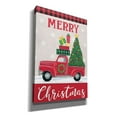 thumbnail image 2 of Epic Graffiti 'Christmas Tree Truck' by Deb Strain, Giclee Canvas Wall Art, 18"x26", 2 of 8