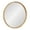 Natural, variant on Kate and Laurel McLean Mid-Century Wood Framed Wall Mirror, 30 inch Diameter, Walnut Brown, Decorative Modern Round Mirror