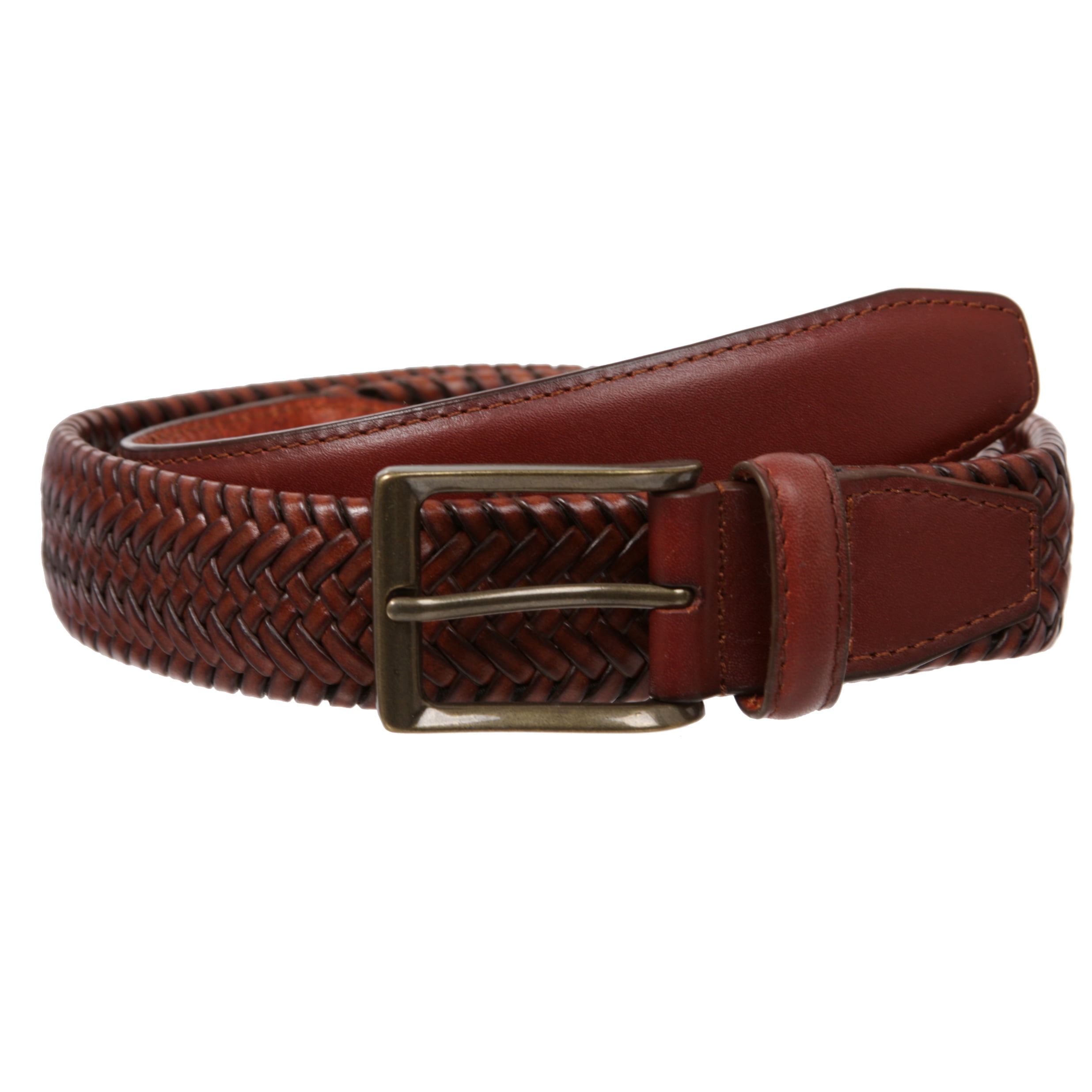 CHAOREN Braided Belt for Men - 1 1/8 Leather Belt for Casual Jeans -  Ultimate Comfort & Style at  Men’s Clothing store