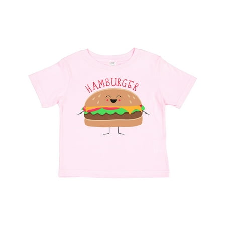 

Inktastic Cute Kawaii Hamburger Gift Toddler Boy or Toddler Girl T-Shirt