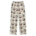 thumbnail image 2 of joogoo Cartoon Pandas Pajama Pants Pj Bottoms Sleepwear Lounge L, 2 of 9