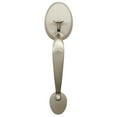 thumbnail image 4 of Brink's Passage Door Handleset, Interior Ball Doorknob, Satin Nickel Finish, 4 of 10