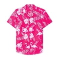 thumbnail image 6 of sogami Men's Short Sleeve Hawaiian Aloha Shirt Summer Vacation Shirts Big & Tall, 6 of 7