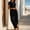 Black, variant on FRSASU Women's Sleeveless Wide‑Leg Jumpsuit Relaxed Fit Button‑Down Front Overall Jumpsuit with Big Side Pockets Yellow