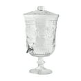 thumbnail image 2 of (3 pack) The Pioneer Woman Cassie Pattern 2-Gallon Clear Glass Beverage Dispenser, 2 of 8