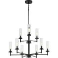thumbnail image 4 of P400252-031-Progress Lighting-Kellwyn - 9 Light Chandelier-Matte Black Finish    -Traditional Installation, 4 of 7