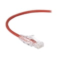 thumbnail image 1 of Black Box Slim-Net - Câble Patch - RJ-45 (m) à RJ-45 (m) - 2 Pieds - UTP - CAT 6 - Amorti, Moulé, Échappé - Rouge, 1 of 3