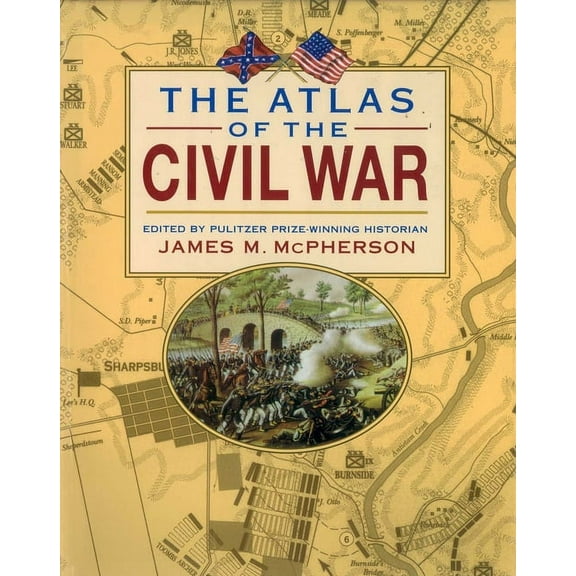 The Atlas of the Civil War, (Paperback)