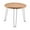 Khaki, variant on Luzkey Folded Round Table Trendy Tatami Side Table for Picnic Travel Outdoor Sports White