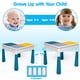 thumbnail image 5 of Mesa de actividades OCATO Kids con silla y 152 piezas Marble Run 2-10Y, 5 of 7