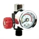 thumbnail image 1 of Válvula Reguladora de Compresor de Aire con Manómetro, para un Control Preciso en Herramientas Neumáticas/de Aire con Conector PF20 Rojo, 1 of 6