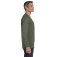 thumbnail image 3 of Gildan, The Adult Heavy CottonÃ¢â€žÂ¢ 5.3 oz. Long-Sleeve T-Shirt - MILITARY GREEN - XL, 3 of 4