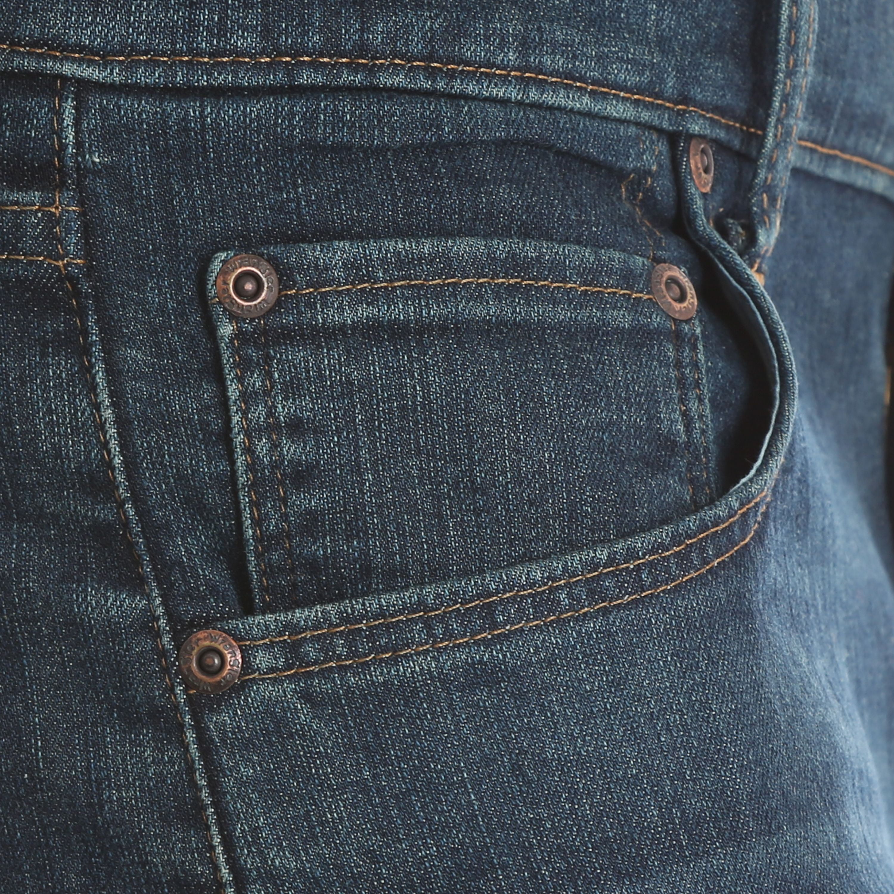 Wrangler Men's and Big Men's Regular Fit Jeans with Flex