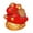 A, variant on HomelyJoy Chinese New Year 2026 Horse Figurine With Fortune Bag Wealth Blessing Resin Table Decor Ornament For Home Office