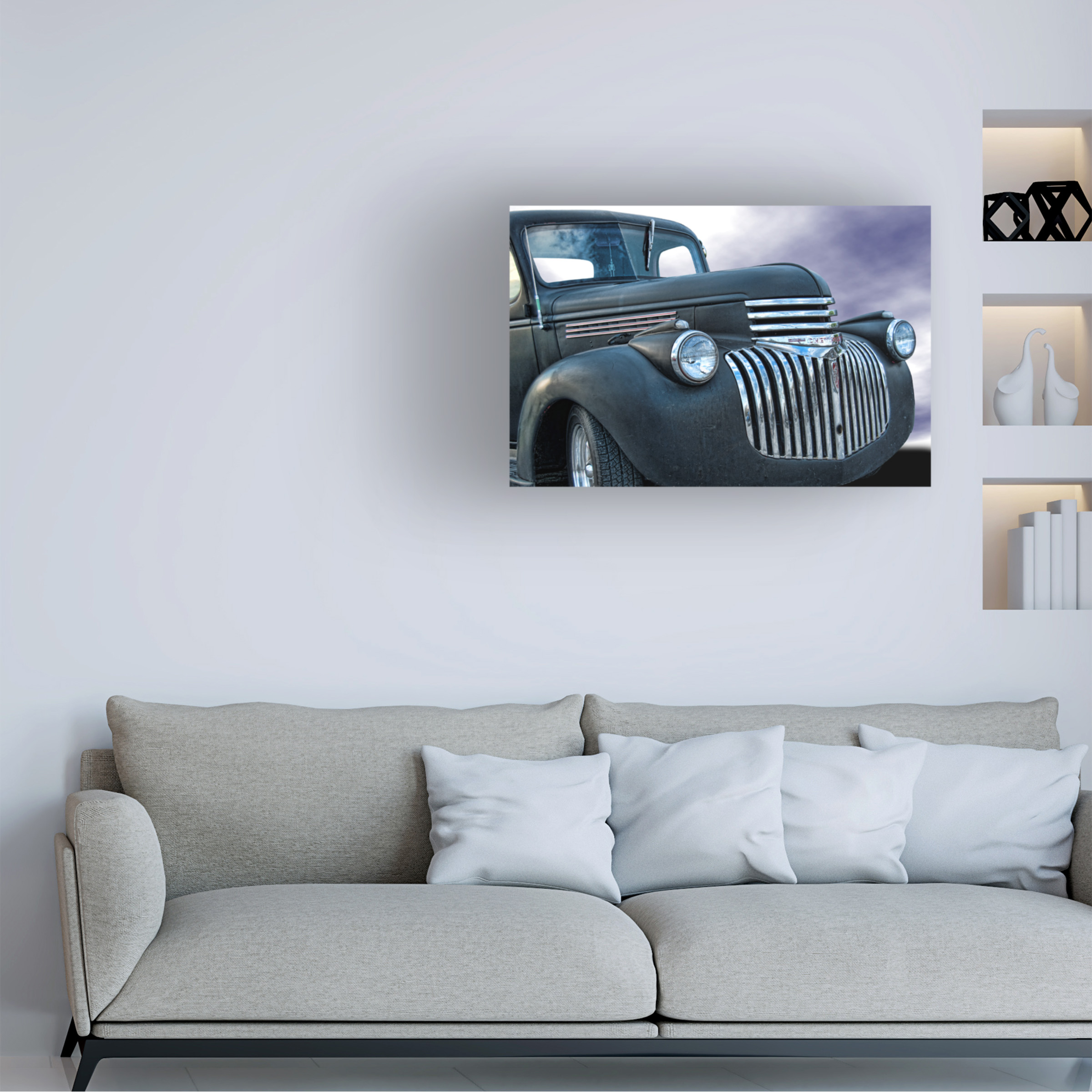 Trademark Fine Art 'Chevrolet' Canvas Art by Lori Hutchison