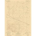 thumbnail image 3 of USGS 14x18 Black Modern Framed Museum Art Print Titled - Emigrant Gap Wyoming Quad - USGS 1960, 3 of 5
