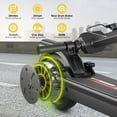 thumbnail image 3 of Folding Electric Scooter for Adults - 500W Motor 10" Solid Tires, up to 25MPH and 30Miles Long-Range Portable Commuting Scooter, 3 of 8