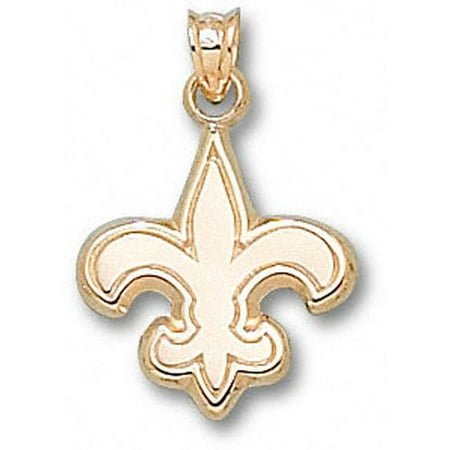NFL - New Orleans Saints 10K Gold Logo 5/8'' Pendant