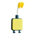 thumbnail image 1 of GUOOL Multipurpose Shower Holder Shower Fixing Bracket Universal Bracket Stable Holder Yellow, 1 of 9