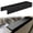 Black, variant on Silicone Edge Protectors - Multifunction Sink Accessories, Splash Guard & Draining Mat for Kitchen, Bathroom Sink, Steel, Granite, Quartz Countertops(Transparent)