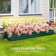 thumbnail image 4 of Outsunny 8x2x1ft Raised Garden Bed Large Galvanized Elevated Planter Box, 4 of 10