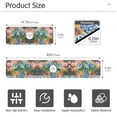 thumbnail image 3 of Yayeee Faucet Mat for Kitchen Sink 30" Diatomite Long Splash Guard Pad, Blue Flowers, 3 of 7