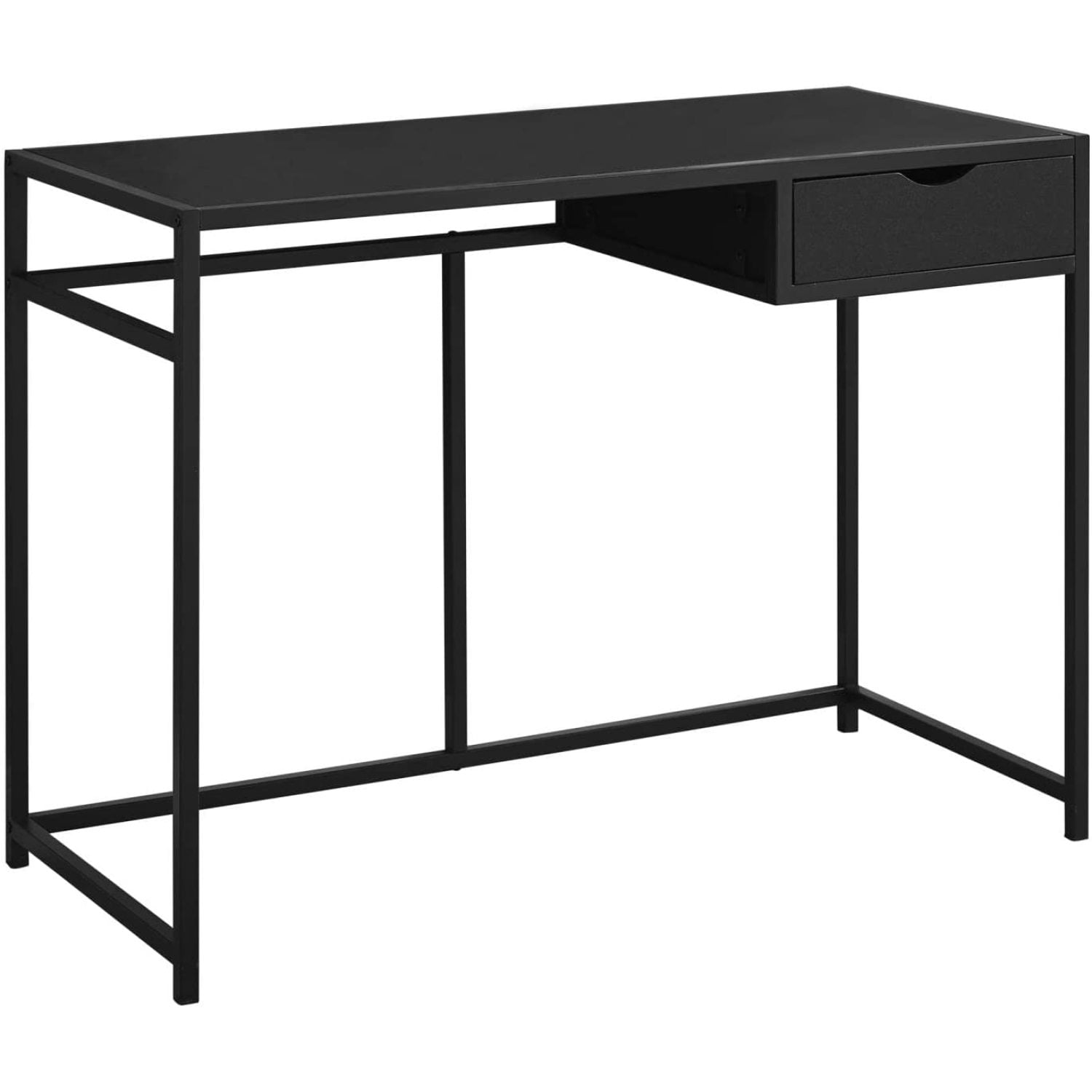 HElectQRIN Contemporary Laptop Table with Drawer Home & Office Computer