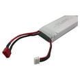 thumbnail image 3 of 11.1V 2700Mah Lithium Battery For Feilun Ft012 Remote Control Speedboat High Capacity T Plug Lipo Battery Rc Boat Upgrade Part 4.3X1.3X0.9 Inches, 3 of 3
