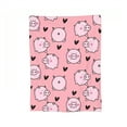 thumbnail image 1 of Soft Warm Lightweight Pig Design Blanket for Year Round Cozy Comfort and Relaxation, 1 of 3
