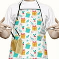 thumbnail image 2 of Christmas Adjustable Waterproof Apron for Adults 33x27 Inch – Cooking Apron with 2 Large Pockets, Durable Polyester Bib for Kitchen, Baking, BBQ, and Home Use, 2 of 6