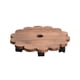 thumbnail image 2 of Soporte para plantas con rueda, rodillo de madera para plantas, rodillo Universal para Base de maceta, 2 of 9
