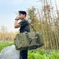 thumbnail image 2 of yeacher Sac à Dos d'Extérieur Camouflage - Sac de Randonnée à Compartiments Multiples 56-75 L avec Conception Ventilée, Tissu Oxford Résistant à l'Eau et Options de Transport Polyvalentes pour le Camping, les Voyages et le Randonnée, 2 of 7