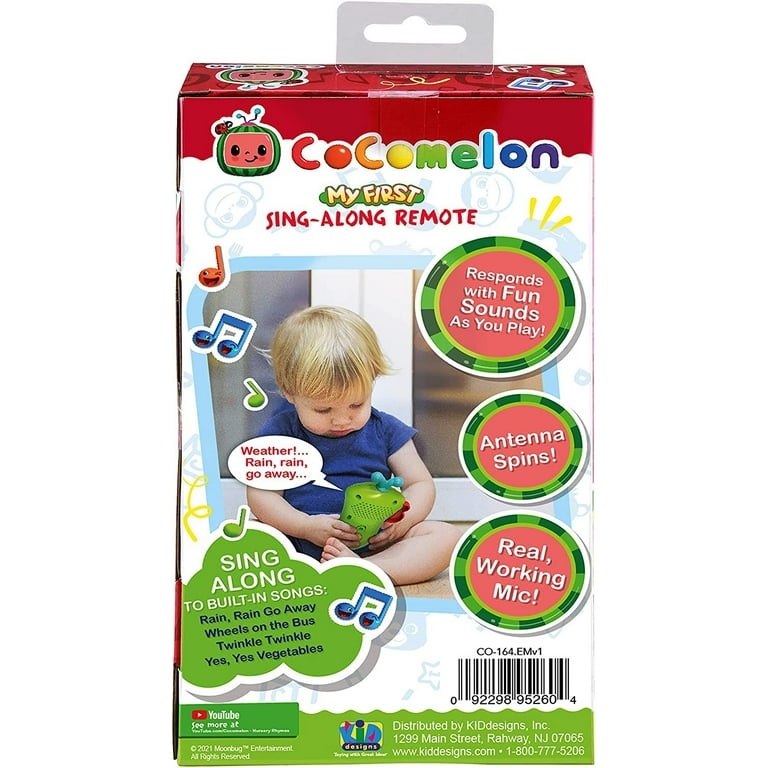 eKids Cocomelon Toy Music Player Includes Freeze Dance, Musical Toy for  Toddlers with Built-in Nursery Rhymes for Fans of Cocomelon Toys and Gifts  for Boys and Girls 