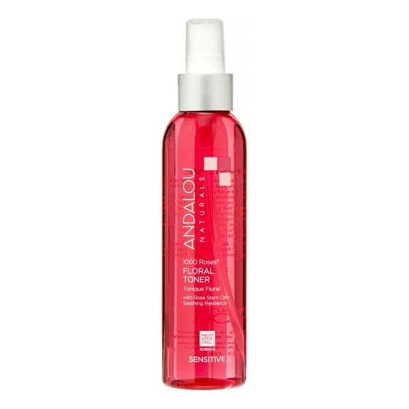 Andalou Naturals Floral Toner 1000 Roses Sensitive 6 fl oz 178 ml