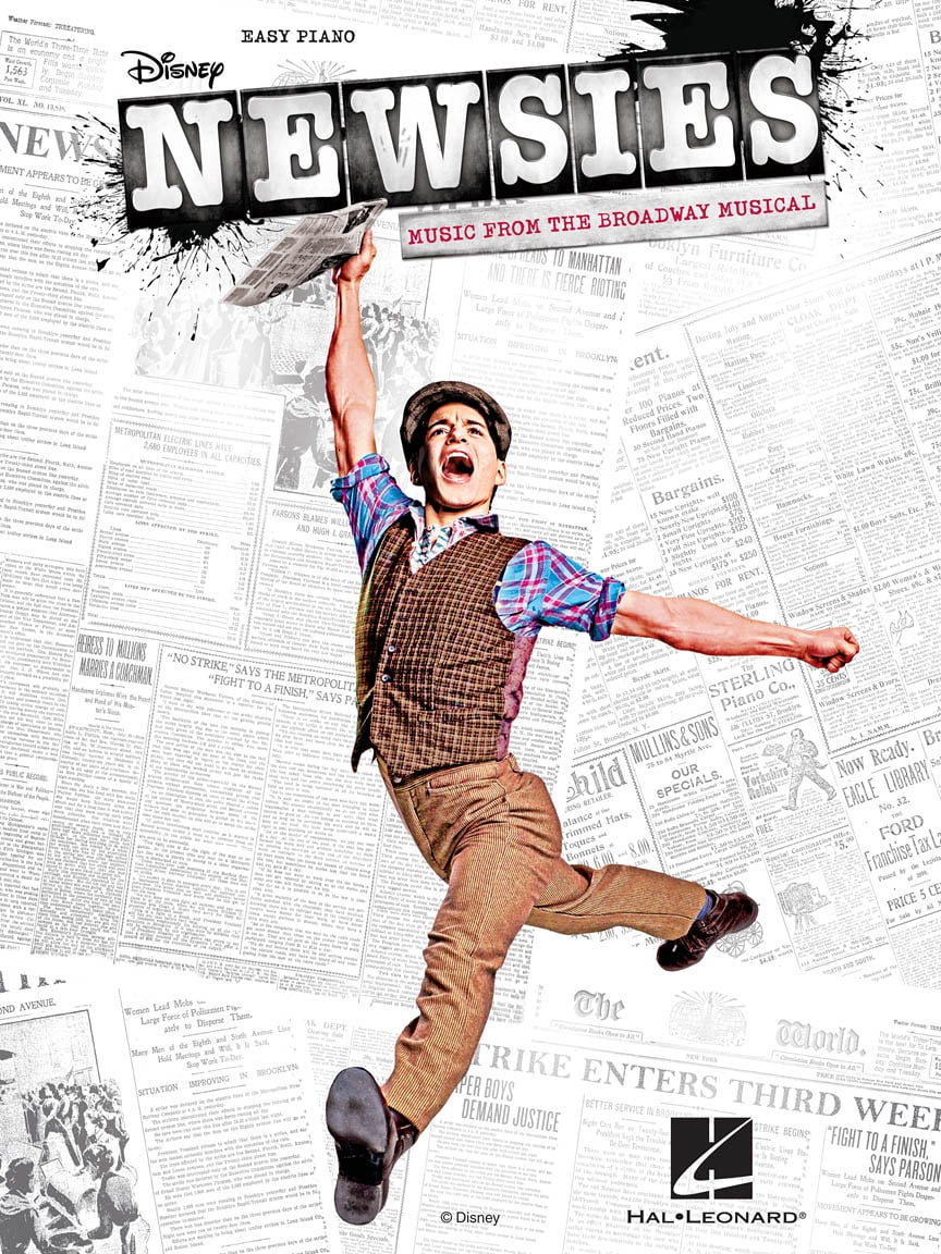 Hal Leonard Newsies - Music From The Broadway Musical For Easy Piano - Walmart.com
