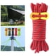 thumbnail image 1 of Guy Lines Tent Cord 5 mm 13 pies de alta resistencia con tensor de ajuste Cuerda de campamento para rojo Cola Cuerda de tienda Guyline, 1 of 8